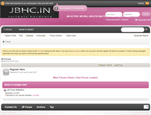 Tablet Screenshot of jbhc.in